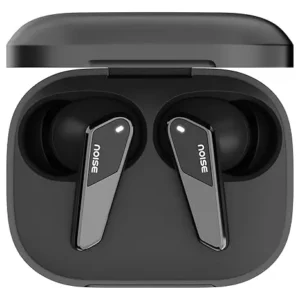 Noise Buds N1 Pro in Ear Truly Wireless Earbuds with Metallic Finish, ANC(Upto 30Db), 60H of Playtime, Dual Pairing, Instacharge(10 Min=200 Min), BT V5.3(Chrome Black)