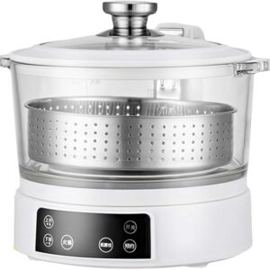 Low Sugar Rice Cooker with Sugar Removal Function, 3L Capacity, 4 Gear Temperature Control, 1500W Fast Cooking, Digital Display Panel,Hot Pot,Soup & Stew 4 in 1 Maker,Reservable Time